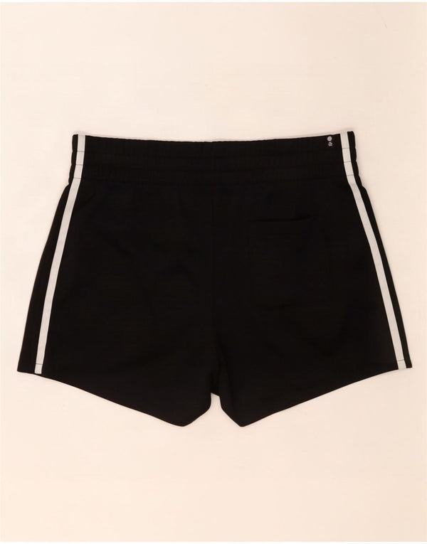 Pantaloni scurți sport Adidas pentru femei UK 14 Medium Black Poliester