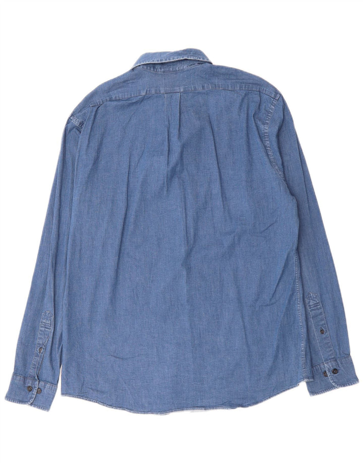 Cămașă de blugi pentru bărbați BROOKS BROTHERS Regent Fit, mare, albastru, bumbac