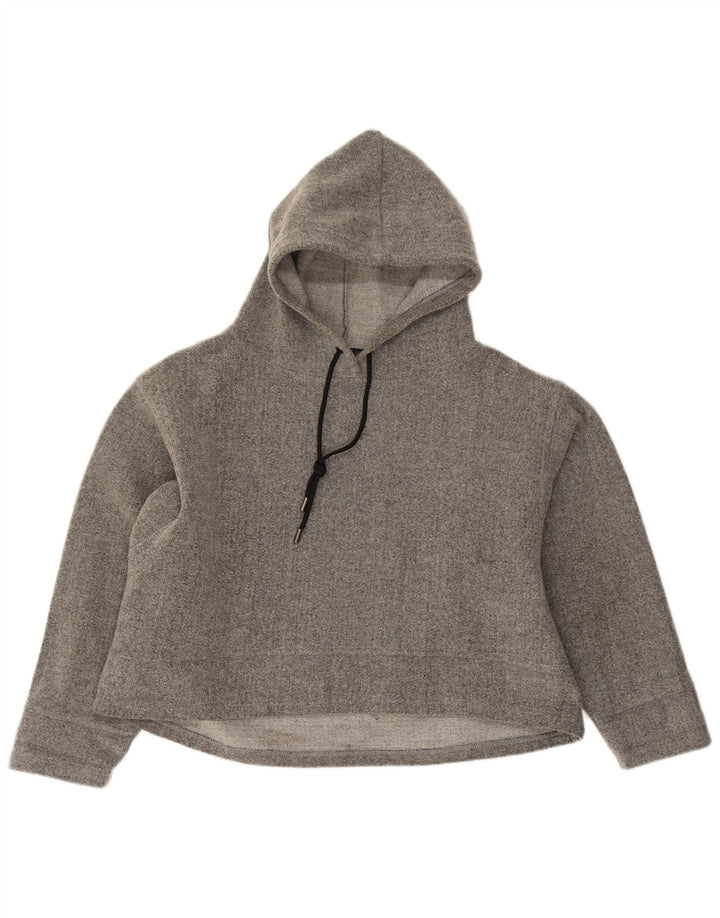 Pulover supradimensionat pentru femei Zara UK 14 Gri mediu Acrilic