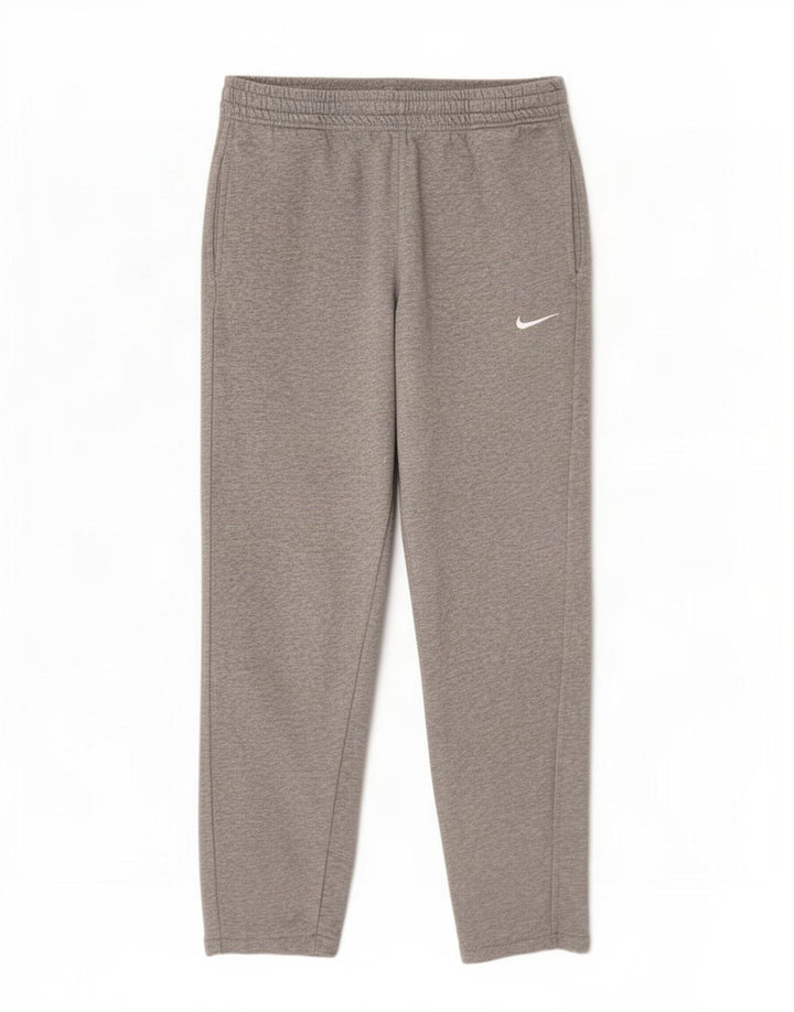 Pantaloni de trening Nike pentru bărbați, bumbac cu pete gri mediu