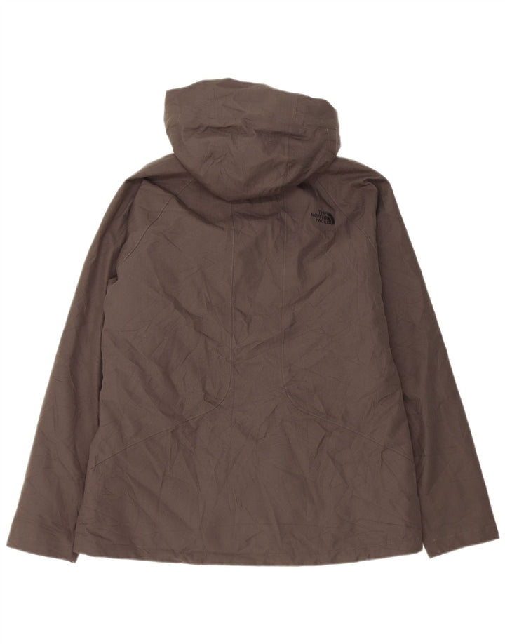 Jachetă Windbreaker pentru femei cu glugă The North Face UK 16, mare, gri, poliester