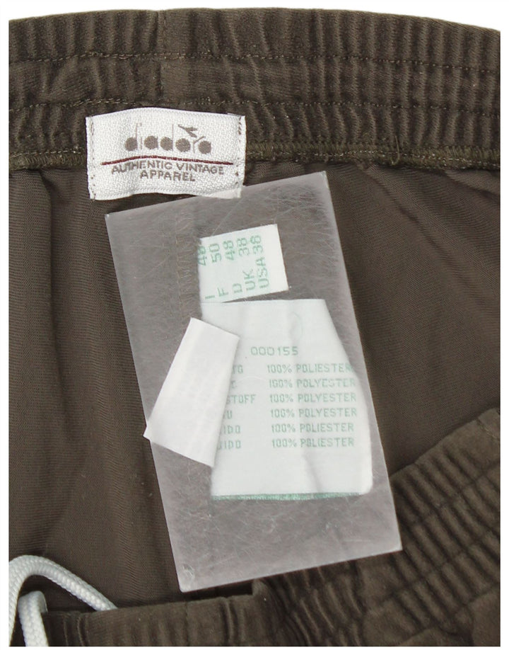 Pantaloni de trening Diadora pentru bărbați XL Kaki Poliester