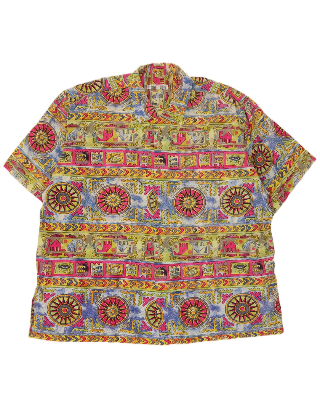 Cămașă pentru bărbați Avanti cu model abstract Mărimea 41/42 mare multicoloră