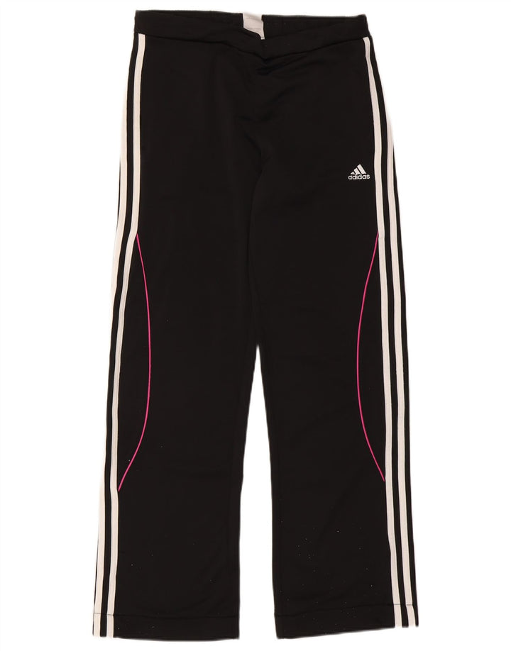 Pantaloni de trening Adidas fete 15-16 ani poliester negru