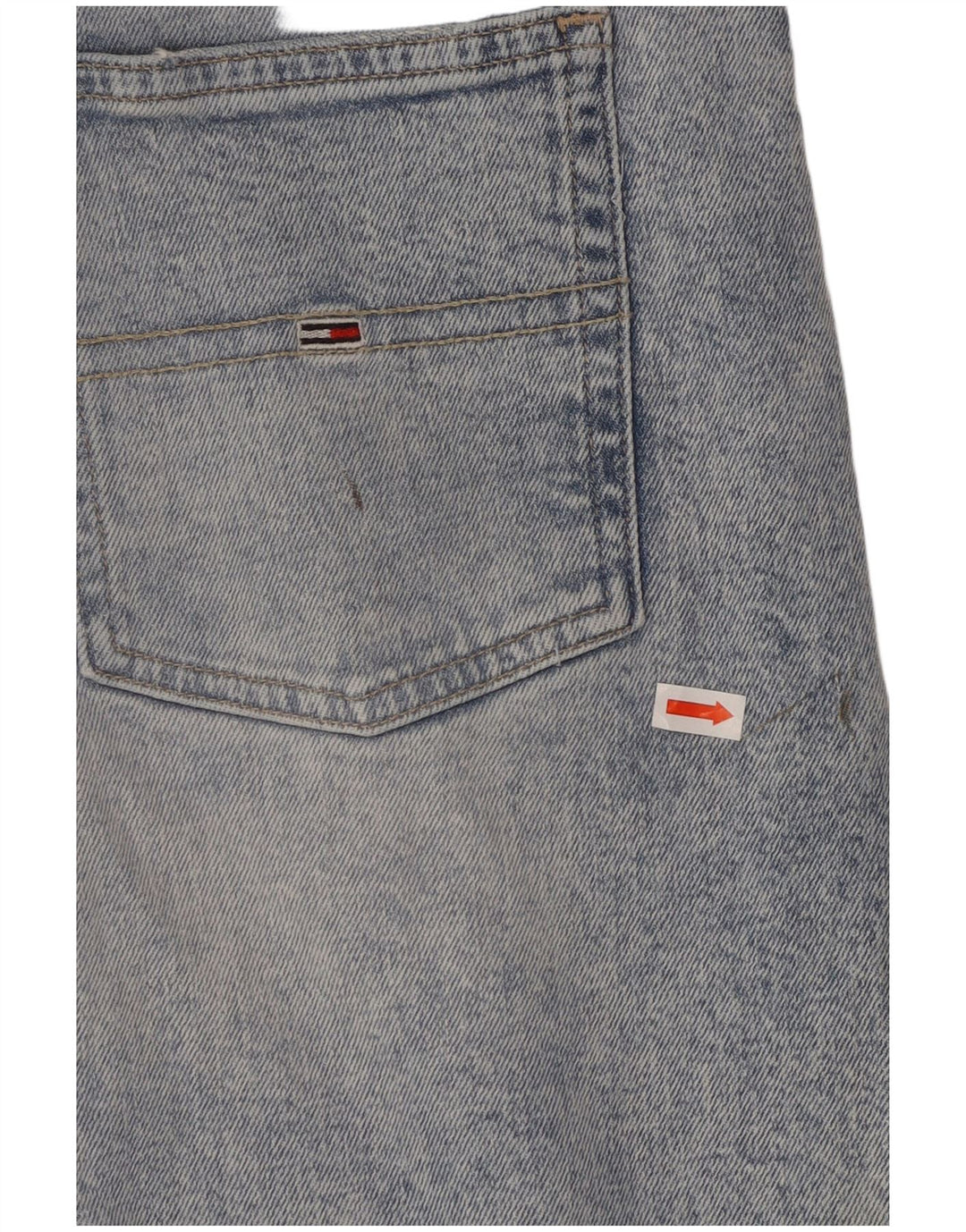 TOMMY HILFIGER Blugi drepti pentru femei W28 L26 Bumbac albastru