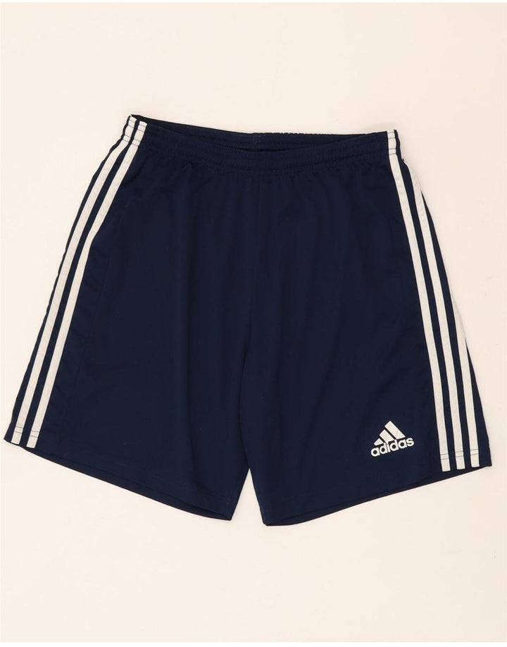 Pantaloni scurți de sport Adidas Aeroready pentru bărbați, poliester mediu albastru