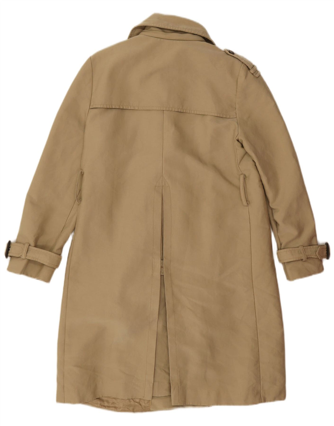 Trenci pentru femei Zara UK 14 Medium Bej Poliester