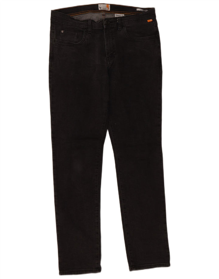 Blugi slim pentru bărbați Timberland W32 L34 bumbac gri