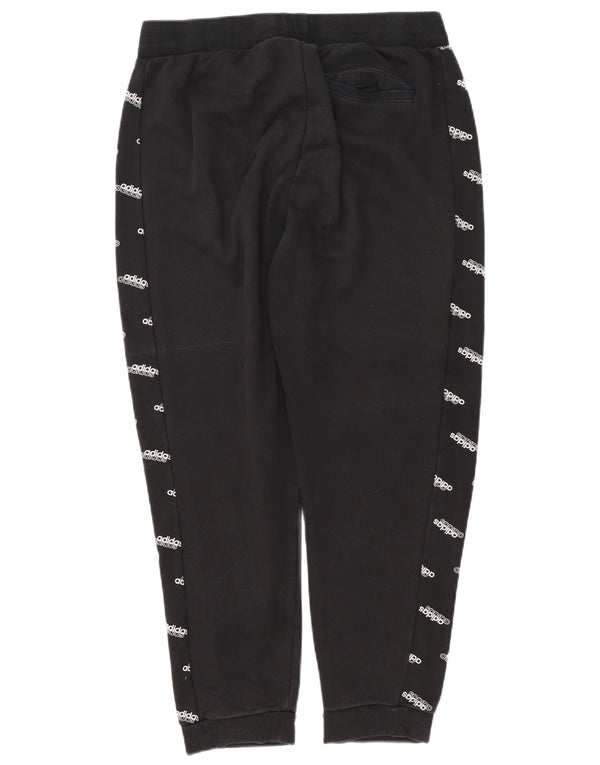 Pantaloni de trening cu grafică Adidas pentru bărbați Pantaloni de jogging XL bumbac negru