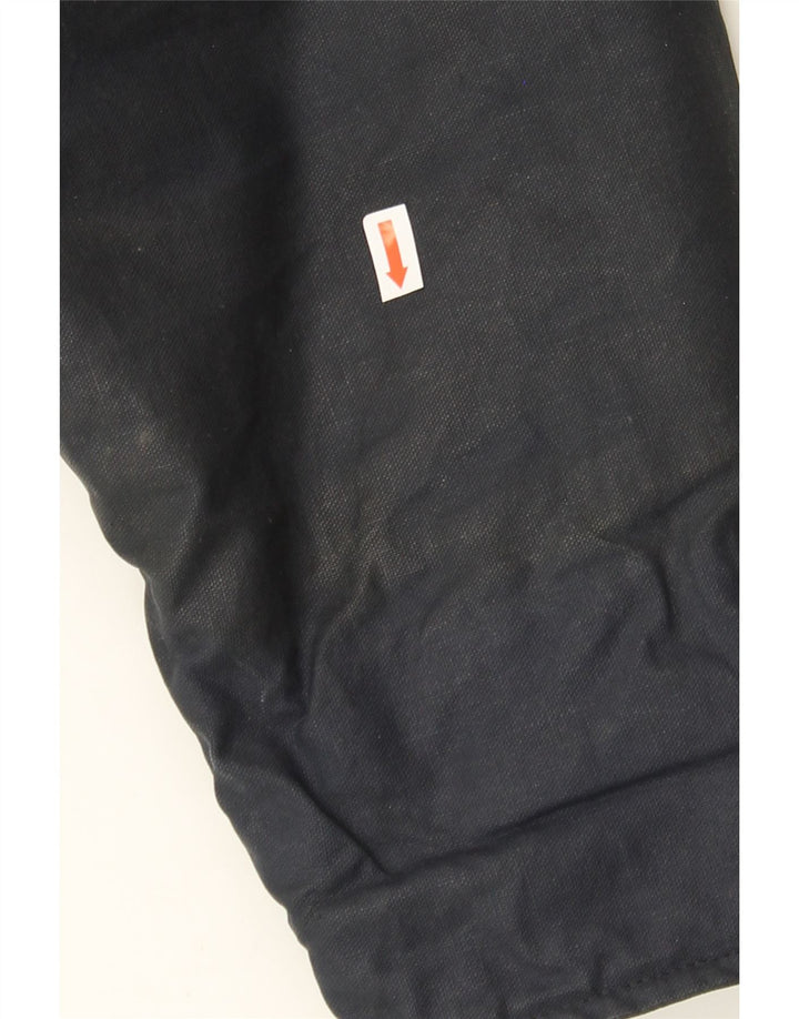 OCEAN STAR Mens Hooded Windbreaker Jacket IT 46 Small Black Cotton Vintage Ocean Star and Second-Hand Ocean Star from Messina Hembry 