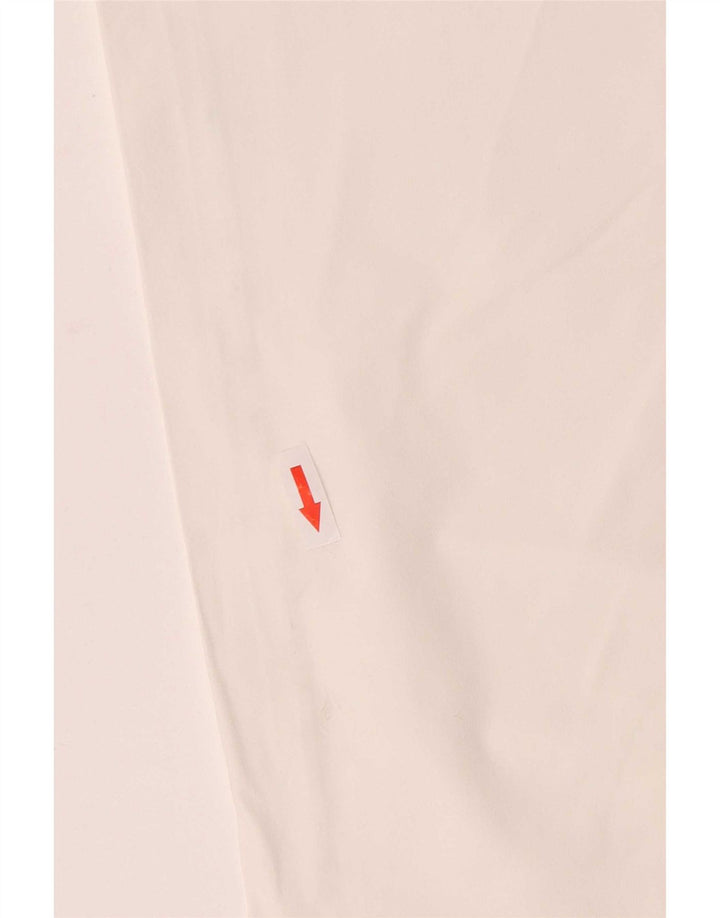Stefanel Pantaloni Chino Slim Femei EU 40 Medium L42 L29 Alb