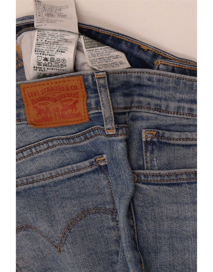 Blugi Levi's 712 Slim pentru femei W31 L32 Bumbac albastru