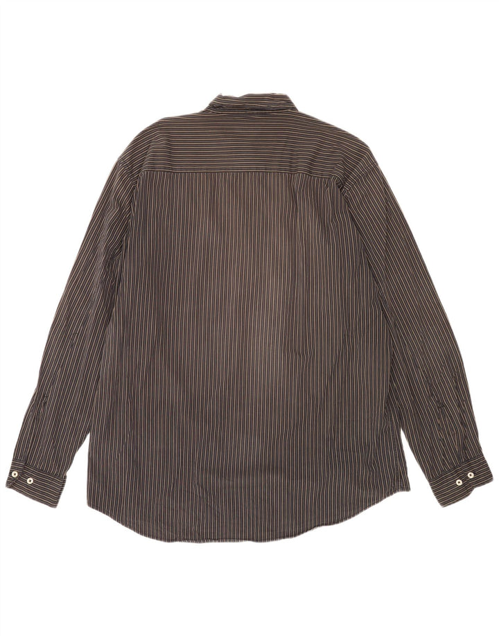 Cămașă pentru bărbați Marlboro Classics 2XL, bumbac cu dungi negre