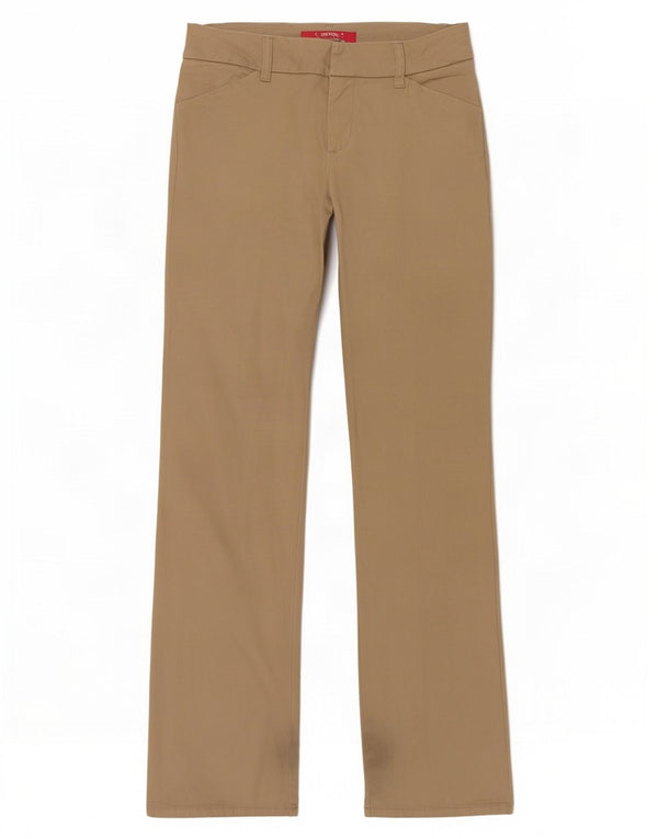 Pantaloni casual pentru femei Dickies Bootcut US 7 Medium W30 L31 Bej Bumbac