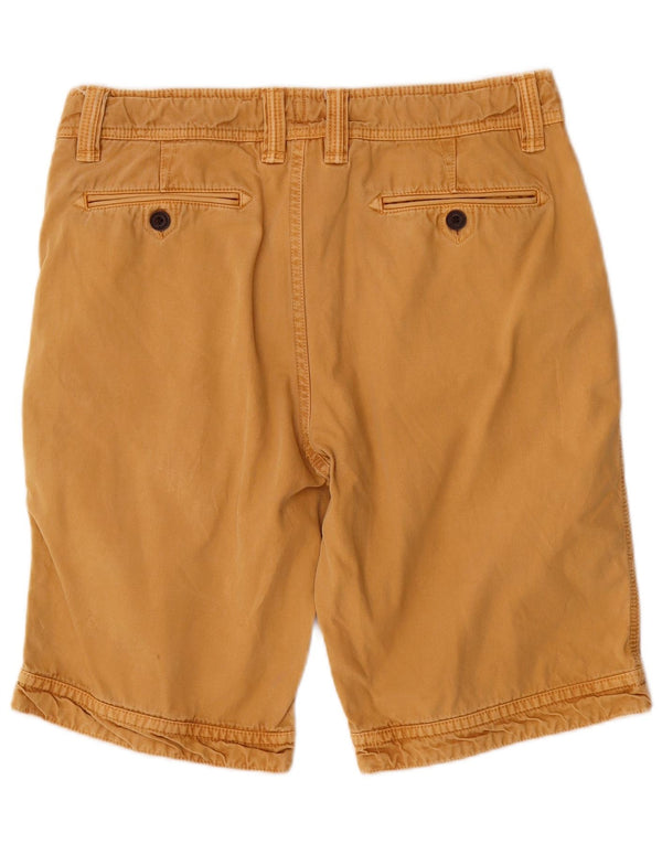 Fat Face Mens Chino Shorts Large W34 Yellow Cotton