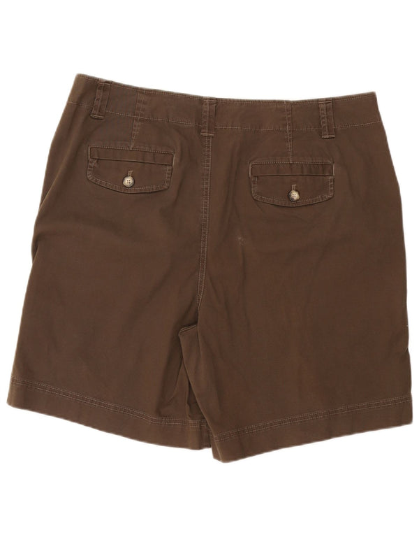 Pantaloni scurți chino pentru femei Mercer Fit Eddie Bauer US 18 2XL W40 bumbac maro