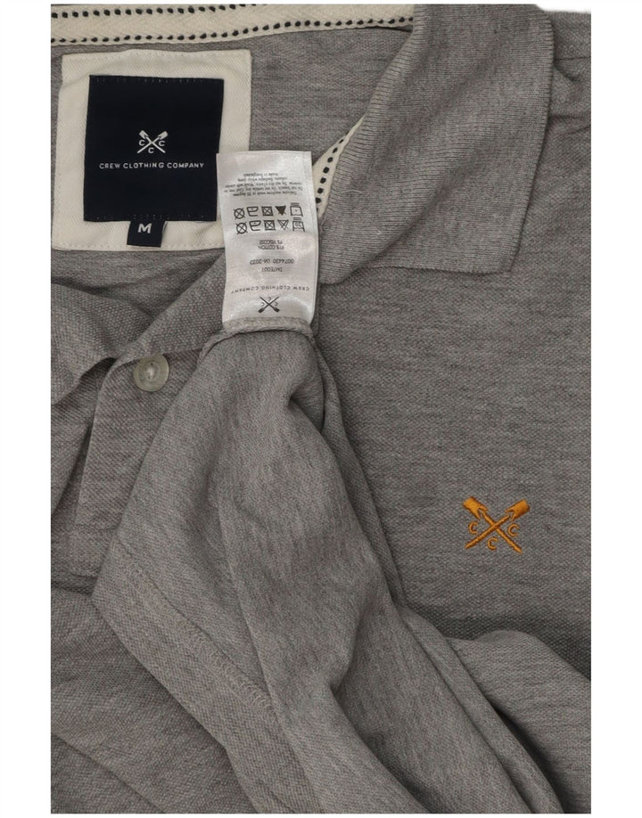 Crew Clothing Tricou polo pentru bărbați, bumbac gri mediu