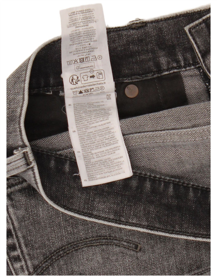 Blugi conici G-Star pentru bărbați L34 L34 bumbac gri
