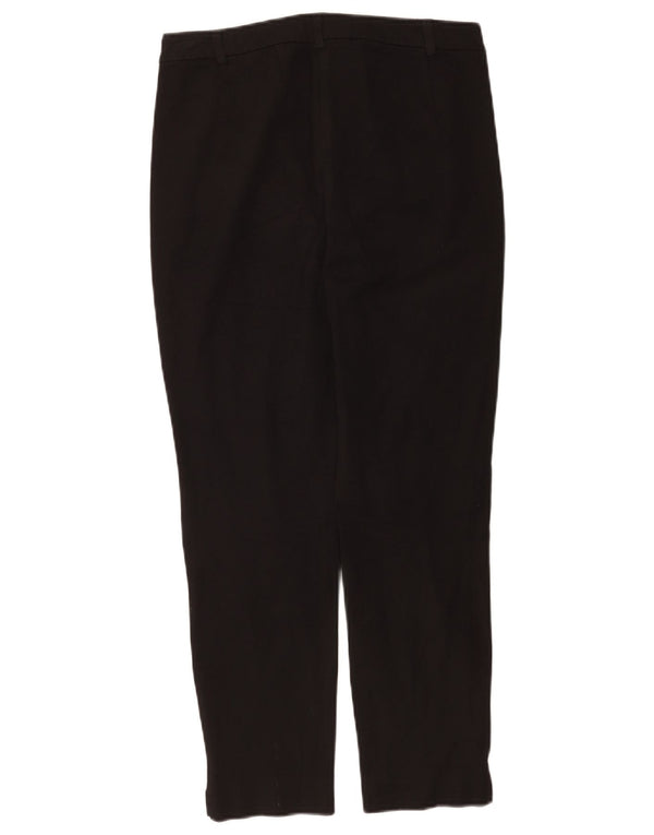 Pantaloni chino drepti pentru femei Marks & Spencer UK 10 Small W28 L26 Negru