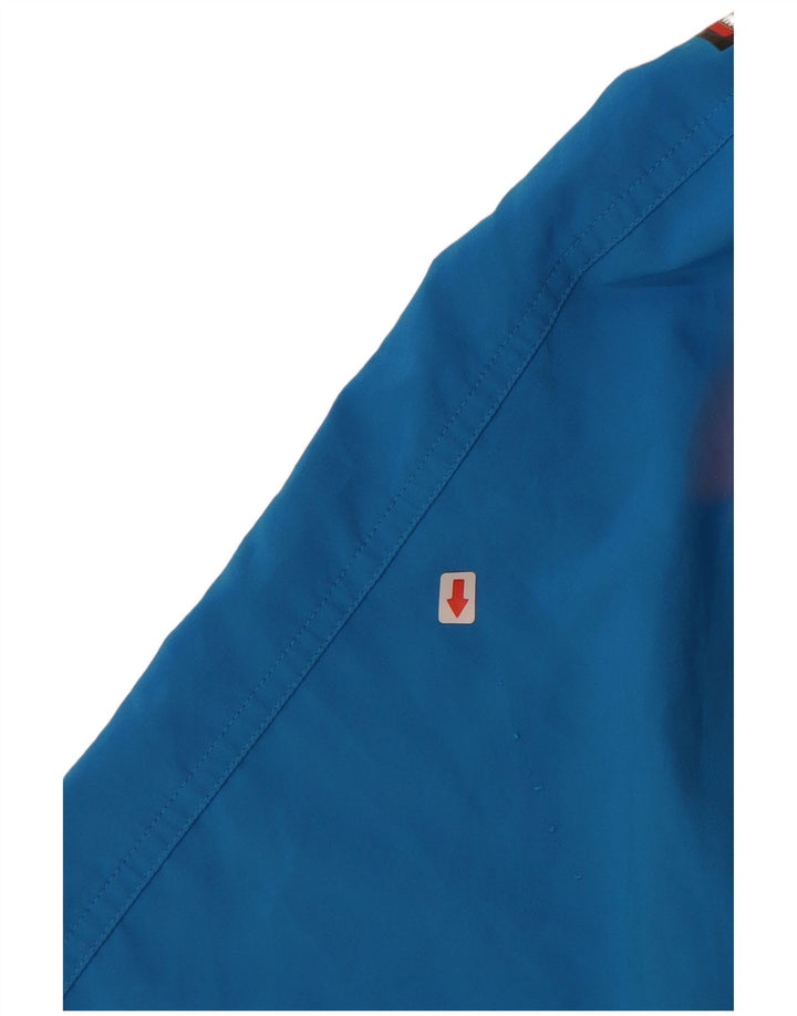 Pantaloni scurți de înot cu grafic pentru băieți Adidas 15-16 ani poliester albastru