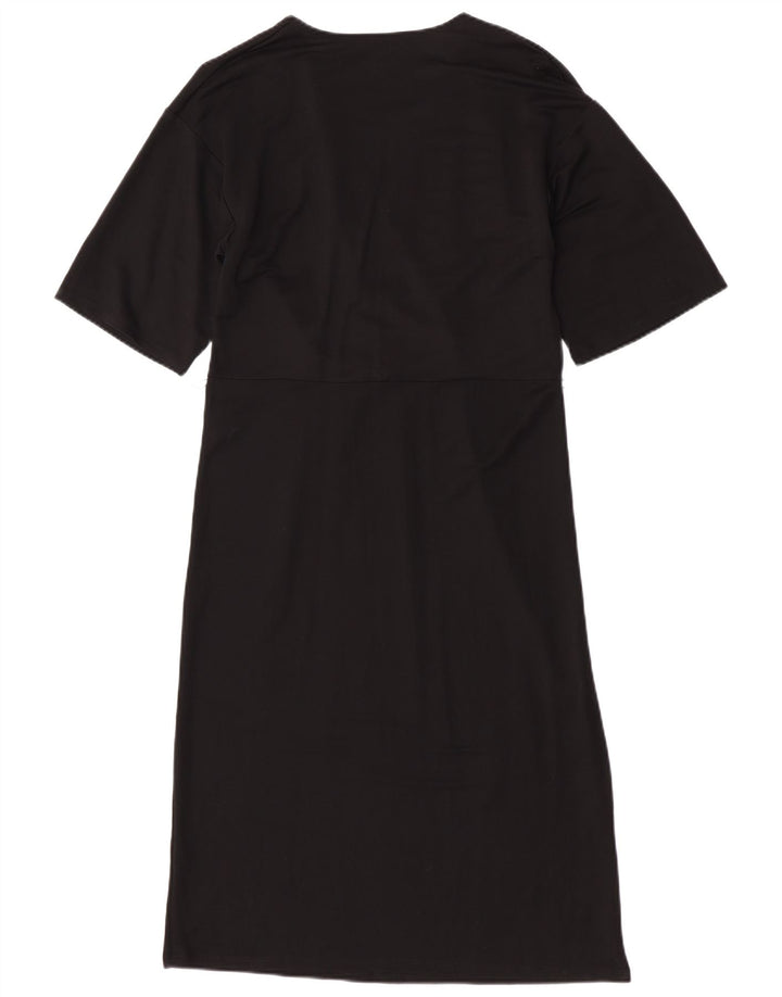 Rochie femeie Zara Shift UK 10 Small Black Viscose