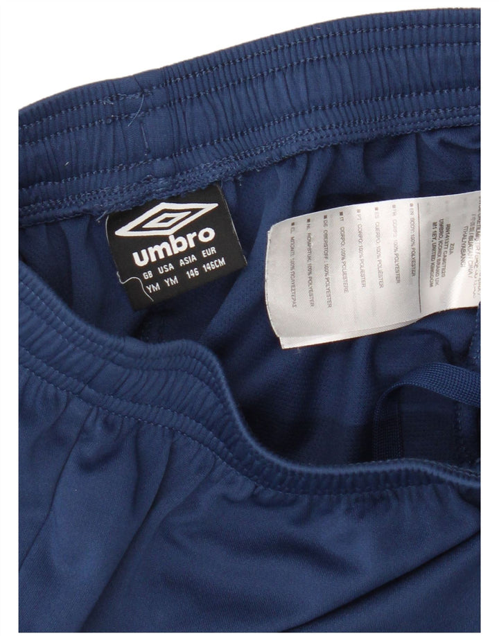 Pantaloni scurți sport Umbro Băieți 9-10 Ani Poliester Mediu Bleumarin