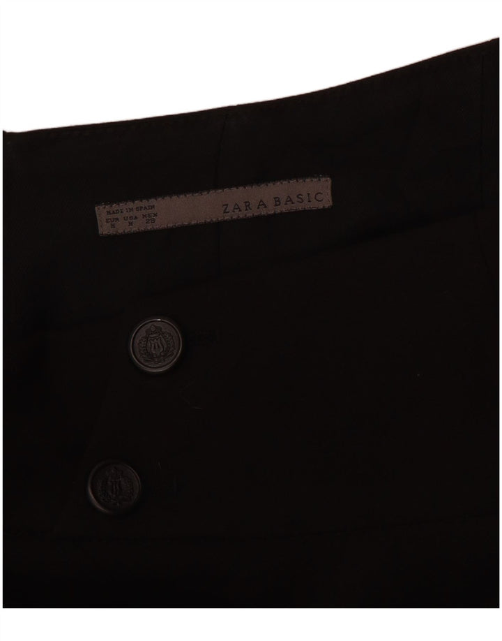 Fusta creion cu talie înaltă pentru femei Zara Medium W26 Negru