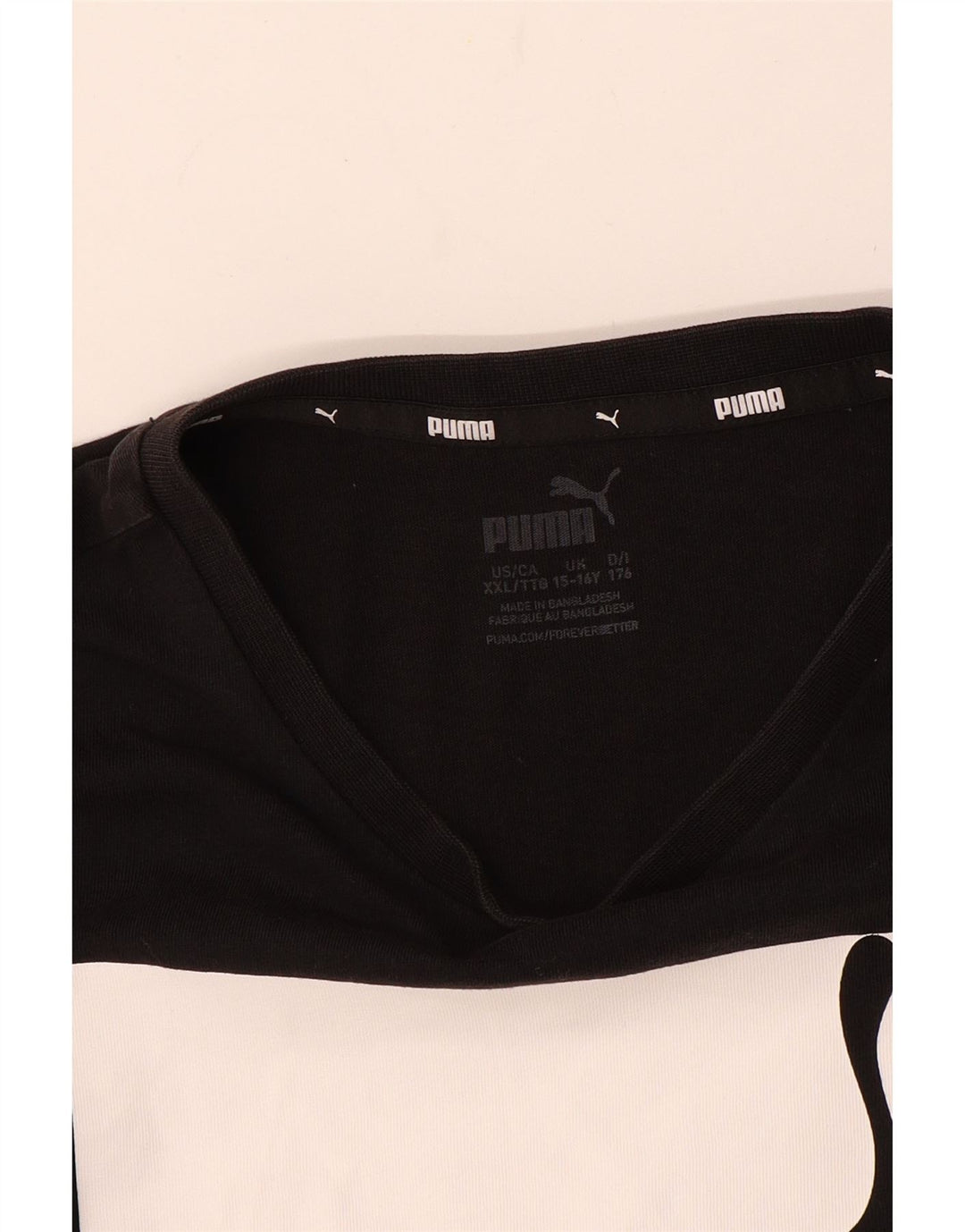 Tricou grafic PUMA pentru băieți Top 15-16 ani negru