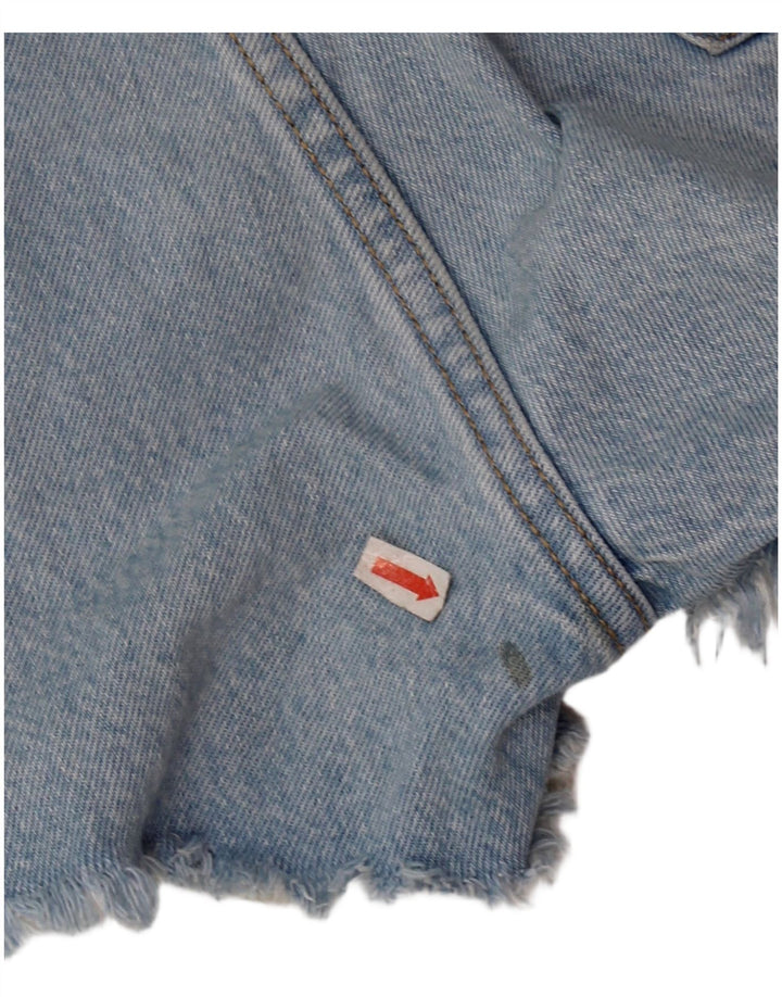 Pantaloni scurți din blugi 501 distressed W28 bumbac albastru mediu LEVI'S