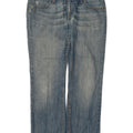 Blugi drepți distressed 570 Levi's pentru femei L32 L28 Bumbac albastru