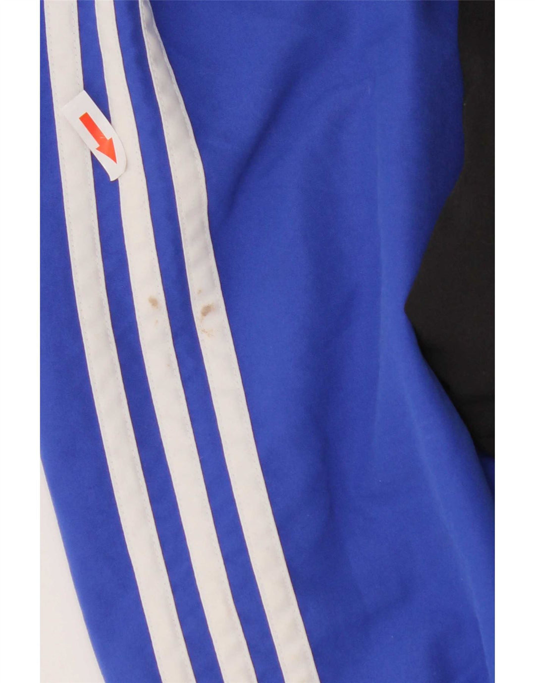 Jachetă de top pentru trening grafic Adidas pentru bărbați Marea Britanie 38/40, albastru mediu, bloc de culoare
