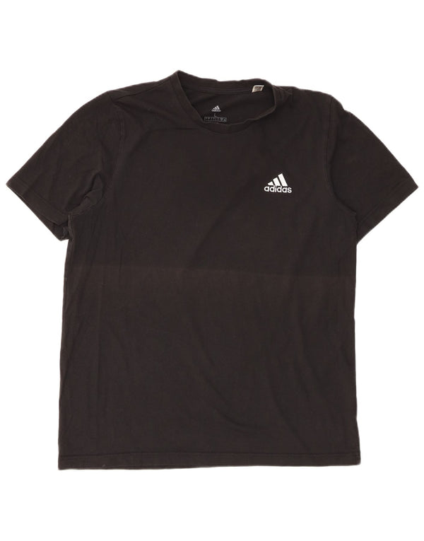 Tricou pentru bărbați Adidas Top mare, negru, bumbac