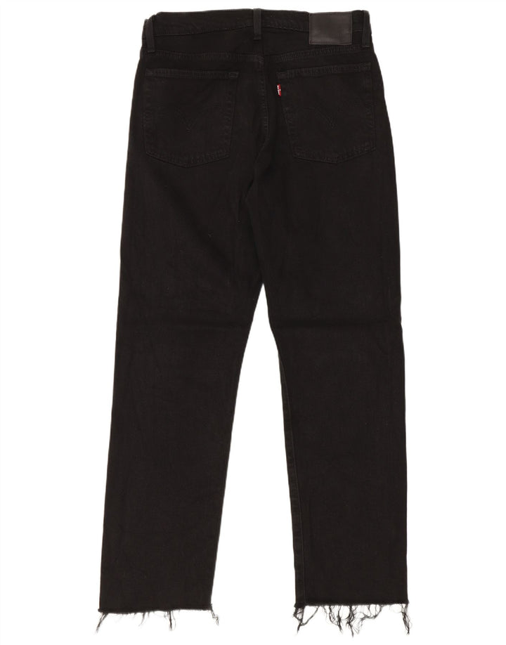 Blugi Levi's Wedgie Straight pentru femei W27 L28 bumbac negru