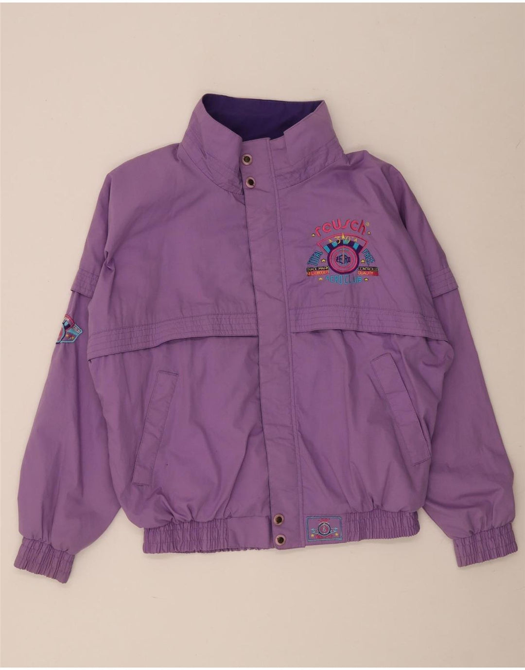 Trening complet grafic pentru bărbați Reusch XL poliester violet