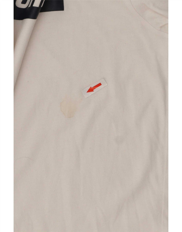 Tricou grafic Jack & Jones pentru bărbați Top mare din bumbac alb