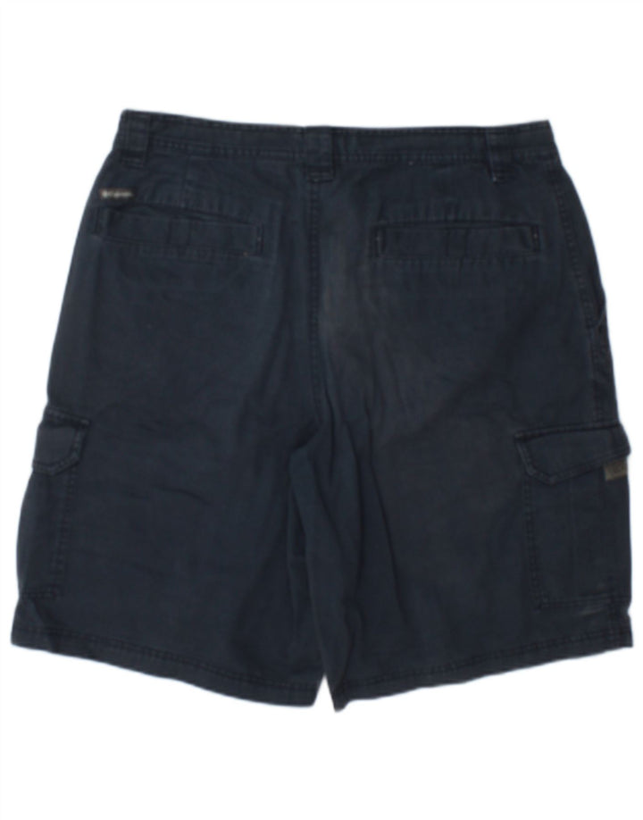 Pantaloni scurți cargo Columbia pentru bărbați W34, mari, albastru, bumbac