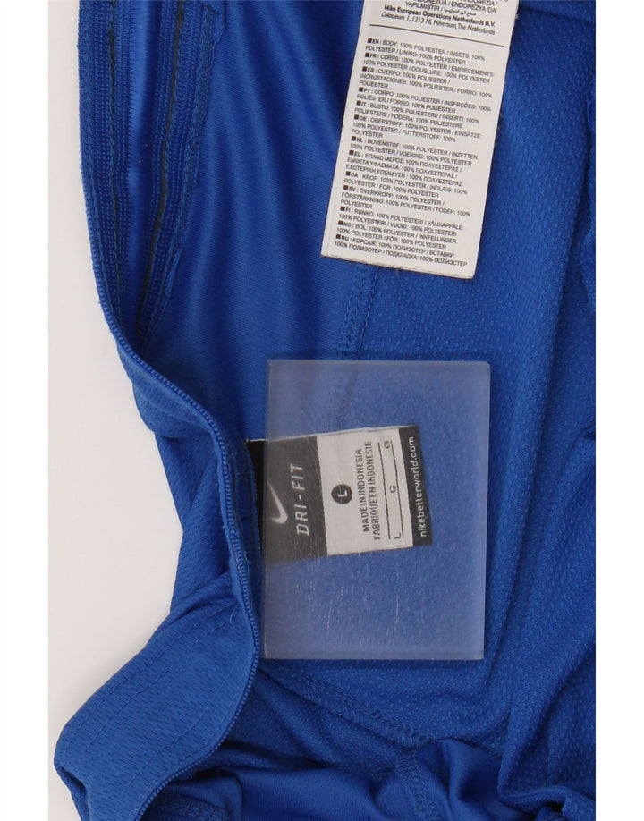 Pantaloni scurți sport Nike Dri Fit pentru bărbați, mari, albastru, poliester