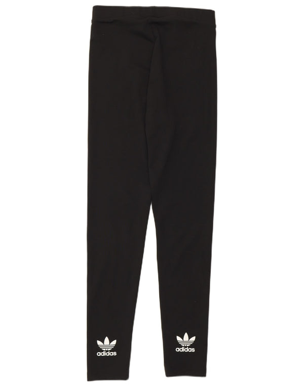 Leggings pentru femei Adidas UK 10 Poliester negru mic