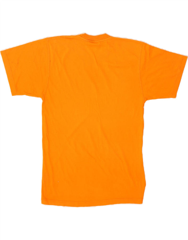 FILA Mens T-Shirt Top Medium Orange Cotton Vintage Fila and Second-Hand Fila from Messina Hembry 