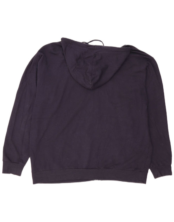 Pulover cu glugă cu fermoar pentru bărbați Eddie Bauer, XL, viscoză bleumarin