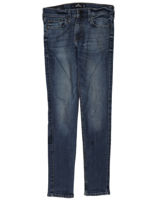 Blugi skinny Hollister pentru femei W30 L32 Bumbac albastru