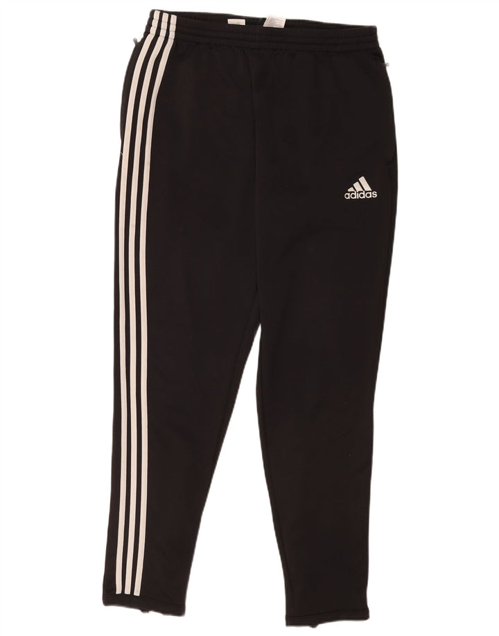 Pantaloni de trening Adidas pentru bărbați Marea Britanie 46/48 XL Poliester negru