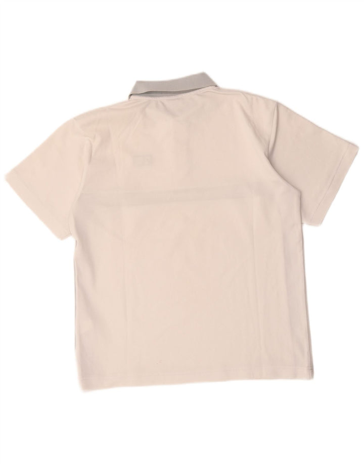 Tricou Polo Fila Băieți 11-12 Ani Mediu Alb Poliester Colorblock