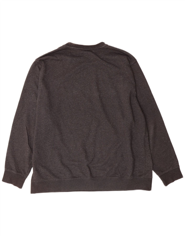 Pulover NIKE pentru bărbați, bumbac gri 2XL