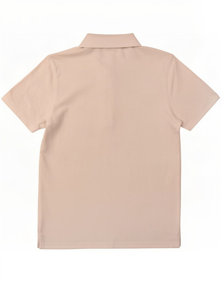 Tricou polo Lyle & Scott pentru bărbați, bumbac alb mediu
