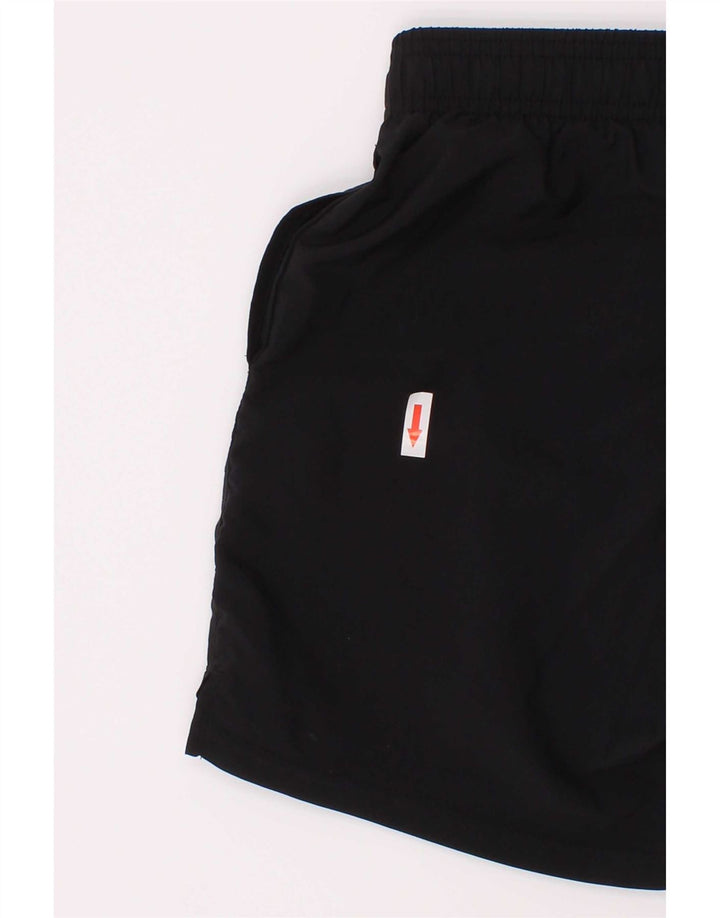 Pantaloni scurți sport grafic Under Armour pentru băieți 7-8 ani poliester negru mic