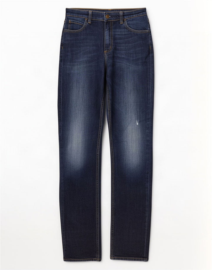 Blugi drepti pentru femei Carhartt W28 L33 albastru