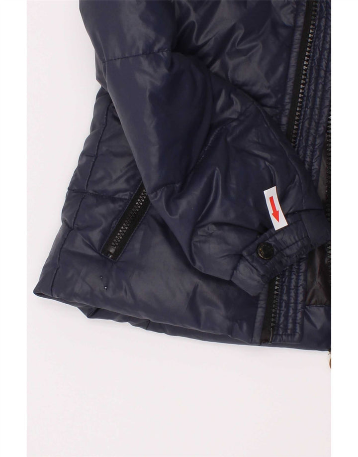 Jachetă căptușită pentru bebeluși Moncler 18-24 luni Poliamidă bleumarin
