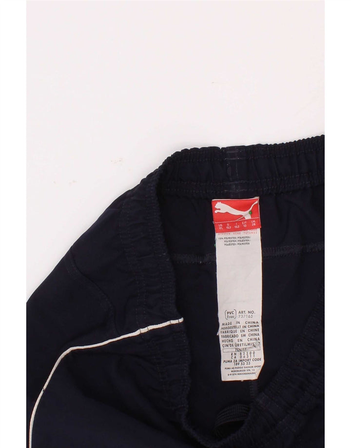 Puma Boys Ireland Sport Shorts 11-12 ani Poliester bleumarin