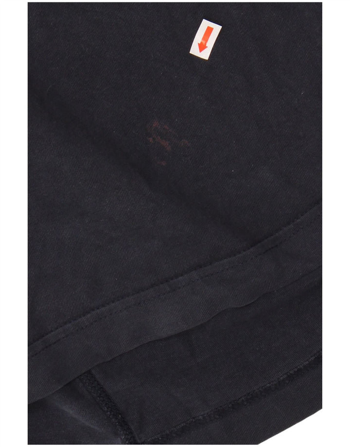 LYLE & SCOTT Mens Heritage T-Shirt Top Medium Navy Blue Cotton